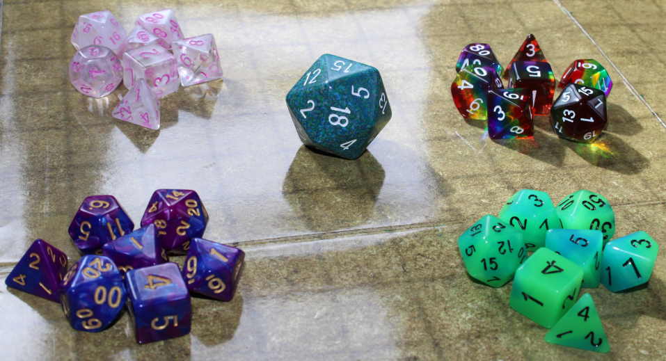 Dice for Dungeons & Dragons